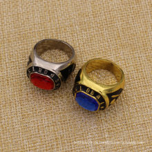Custom Metal 3D Souvenir Ring mit Diamanten